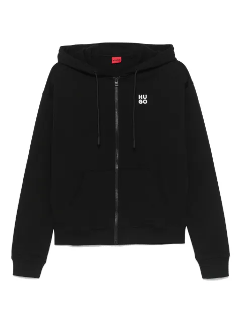 HUGO hoodie con logo bordado