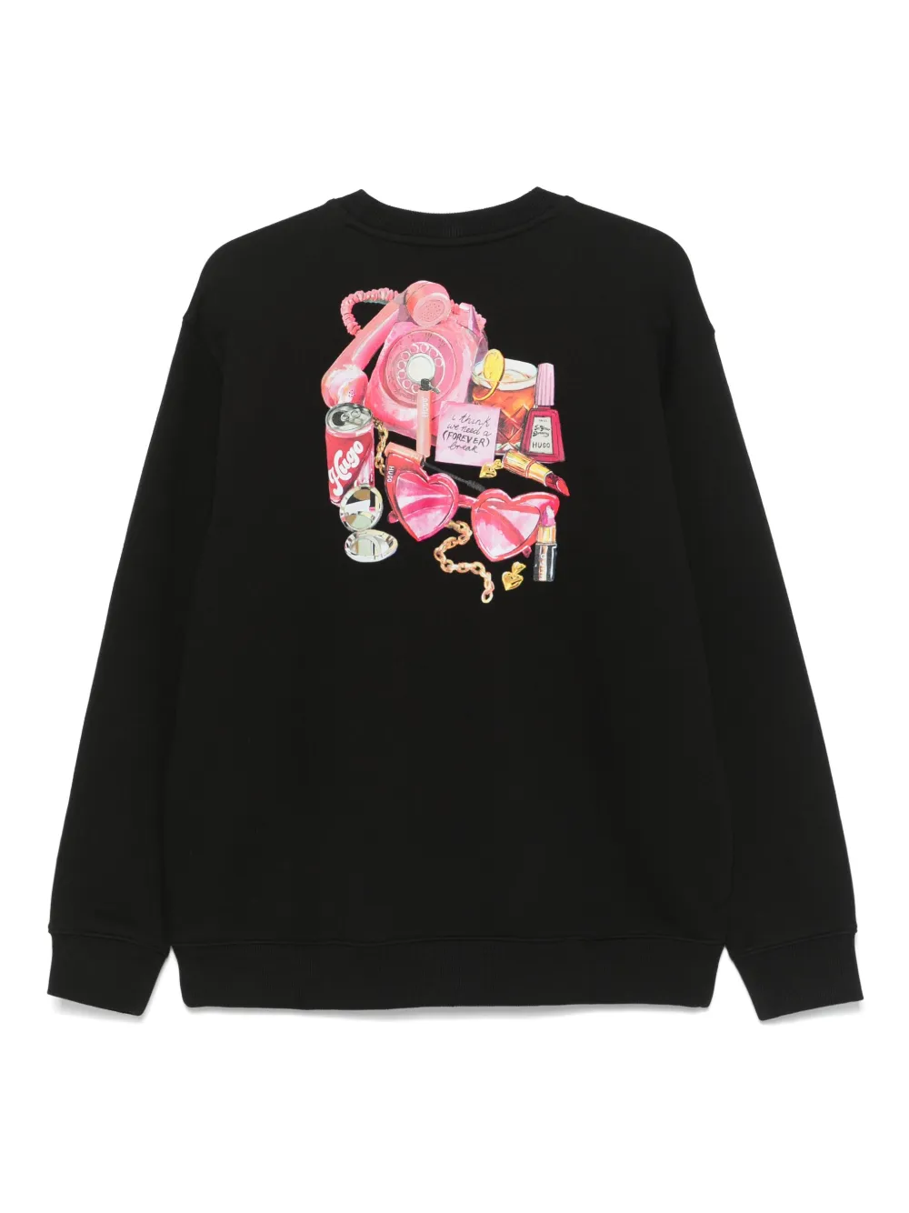 HUGO sudadera con estampado gráfico | Sudaderas | Image 2