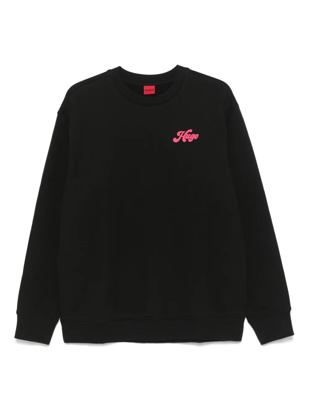 HUGO sudadera con estampado gráfico | negro | Image 1