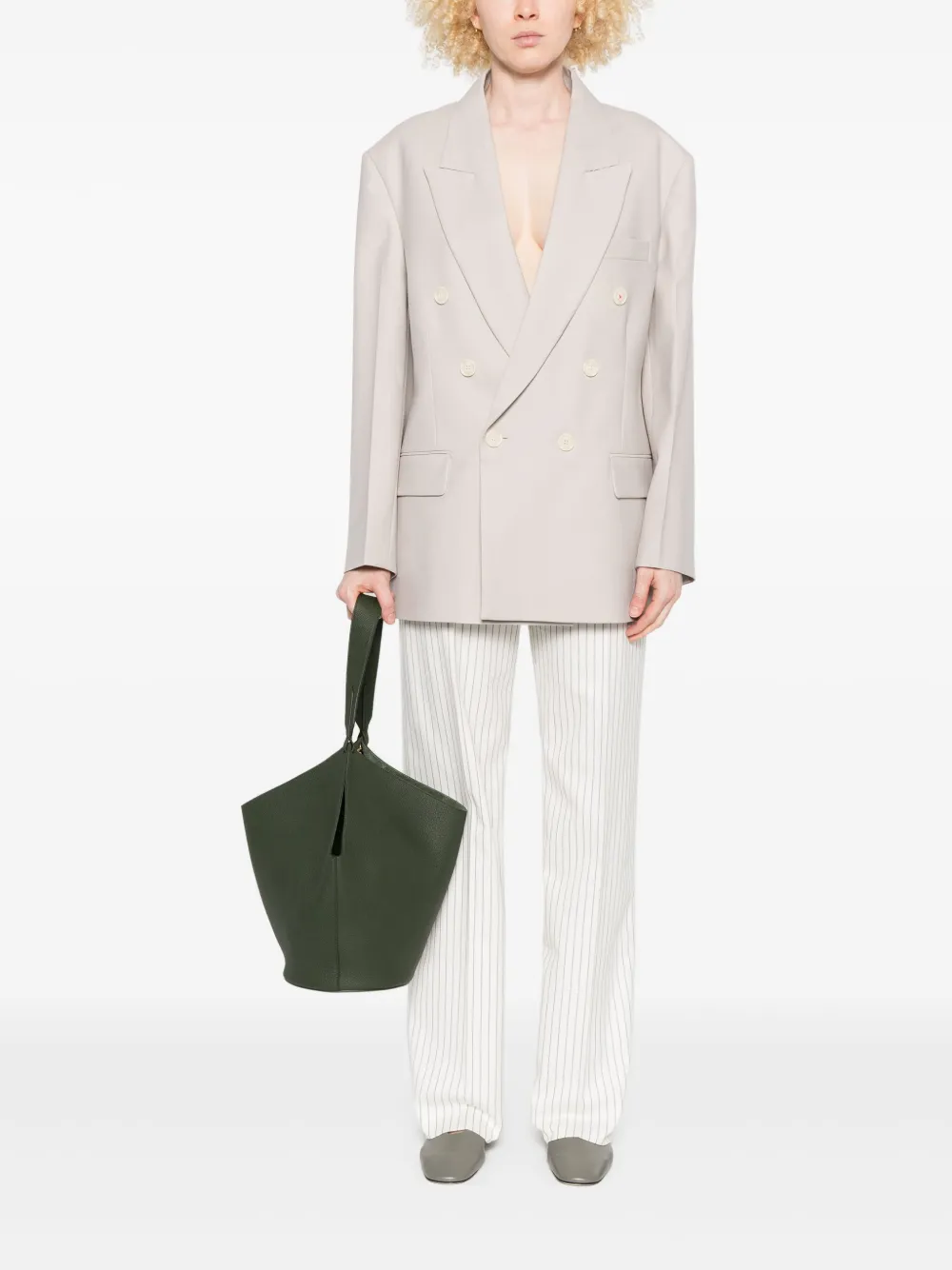 HUGO straight-leg trousers - Wit