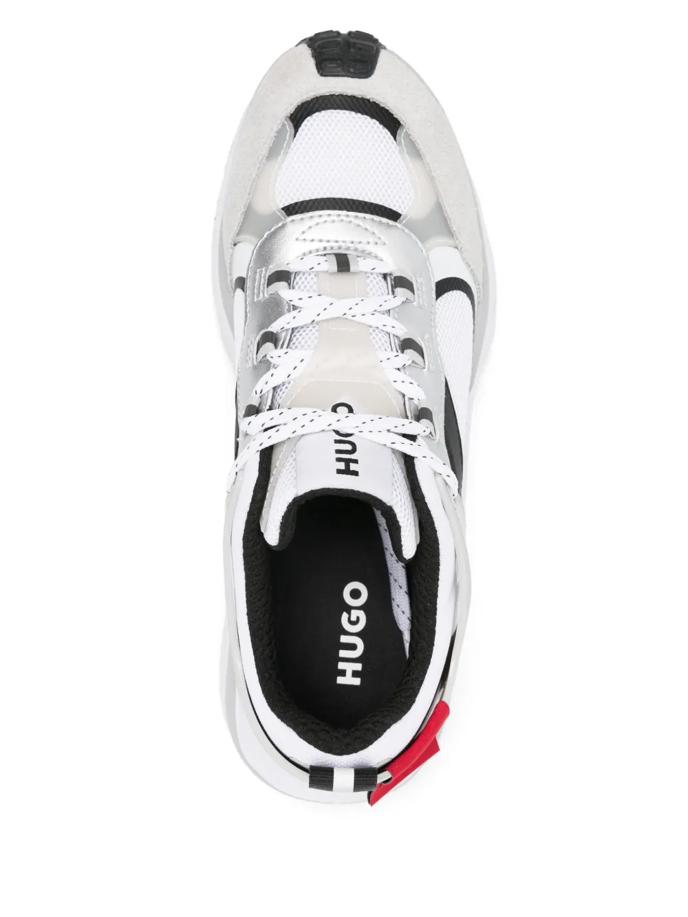 HUGO panelled sneakers White