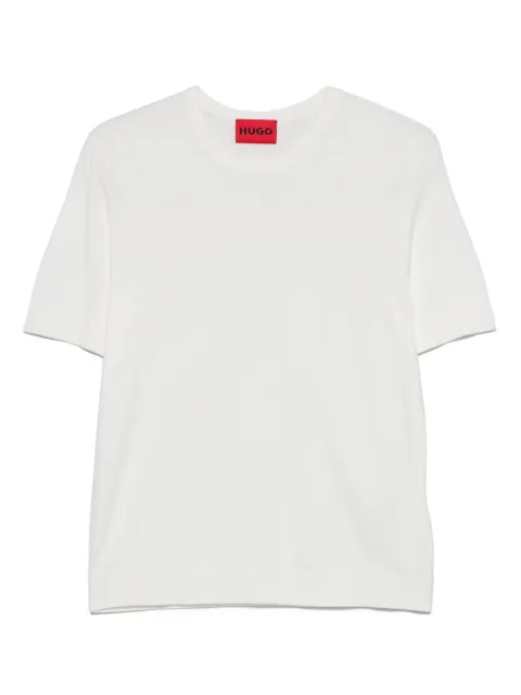 HUGO fine-knit T-shirt