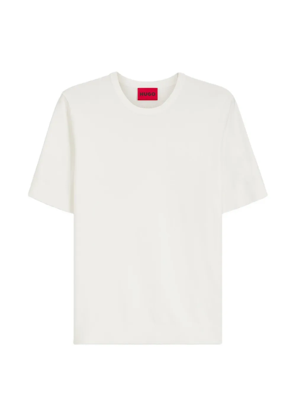 HUGO Fijngebreid T-shirt Wit
