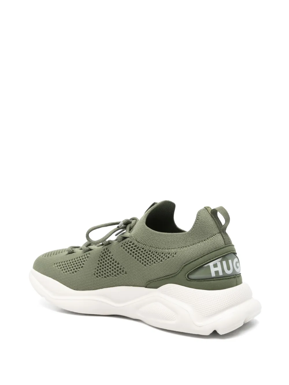 HUGO mesh-panelled sneakers Green