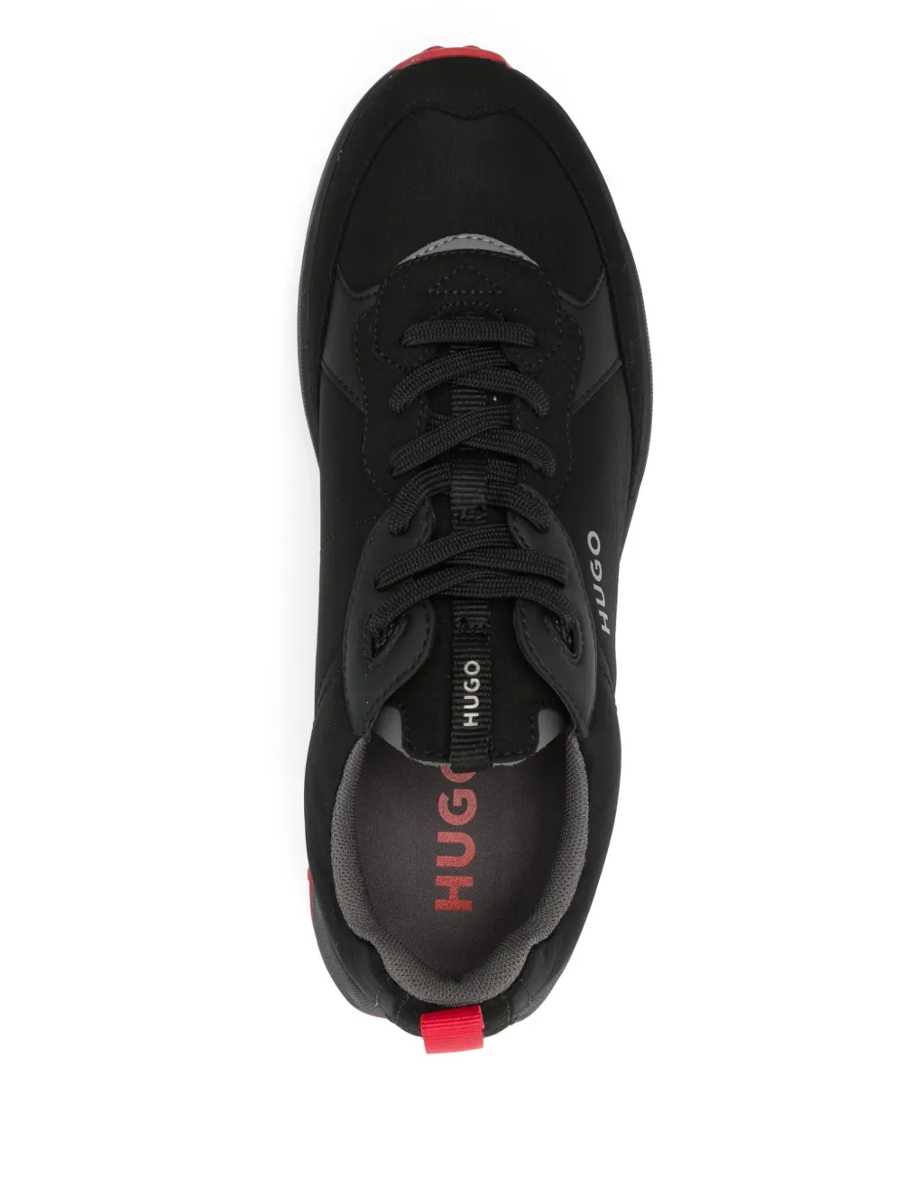 HUGO logo-print sneakers Black