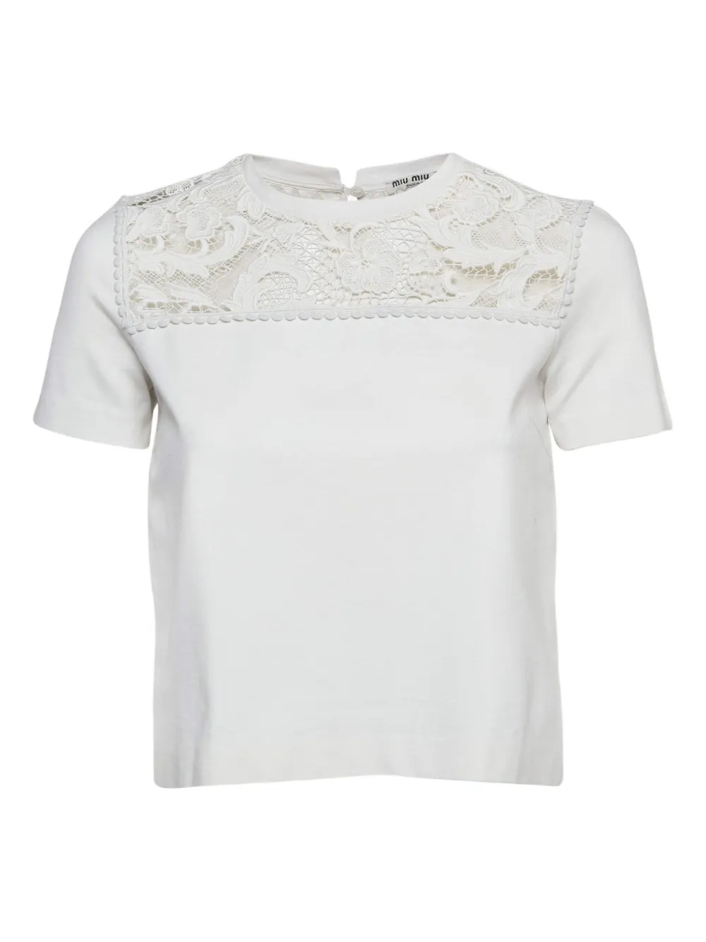 lace-insert top