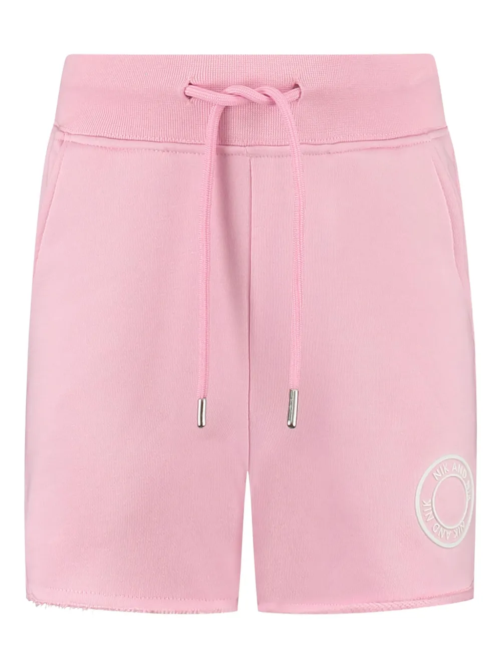Nik & Nik Shorts met logoprint Roze