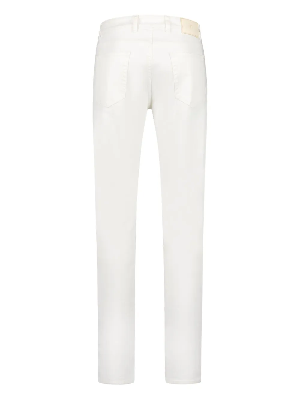 PT Torino logo-patch trousers - Wit