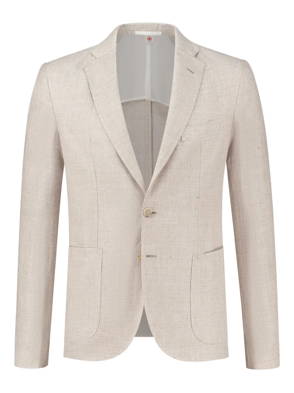 Luigi Borrelli single-breasted blazer | Neutrals | Image 1