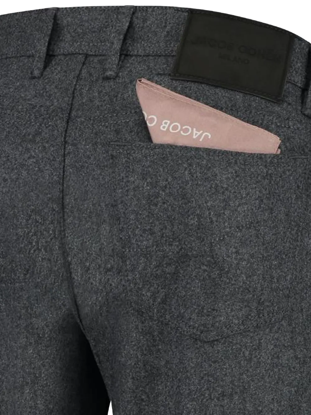 Jacob Cohën virgin wool-blend trousers - Grijs