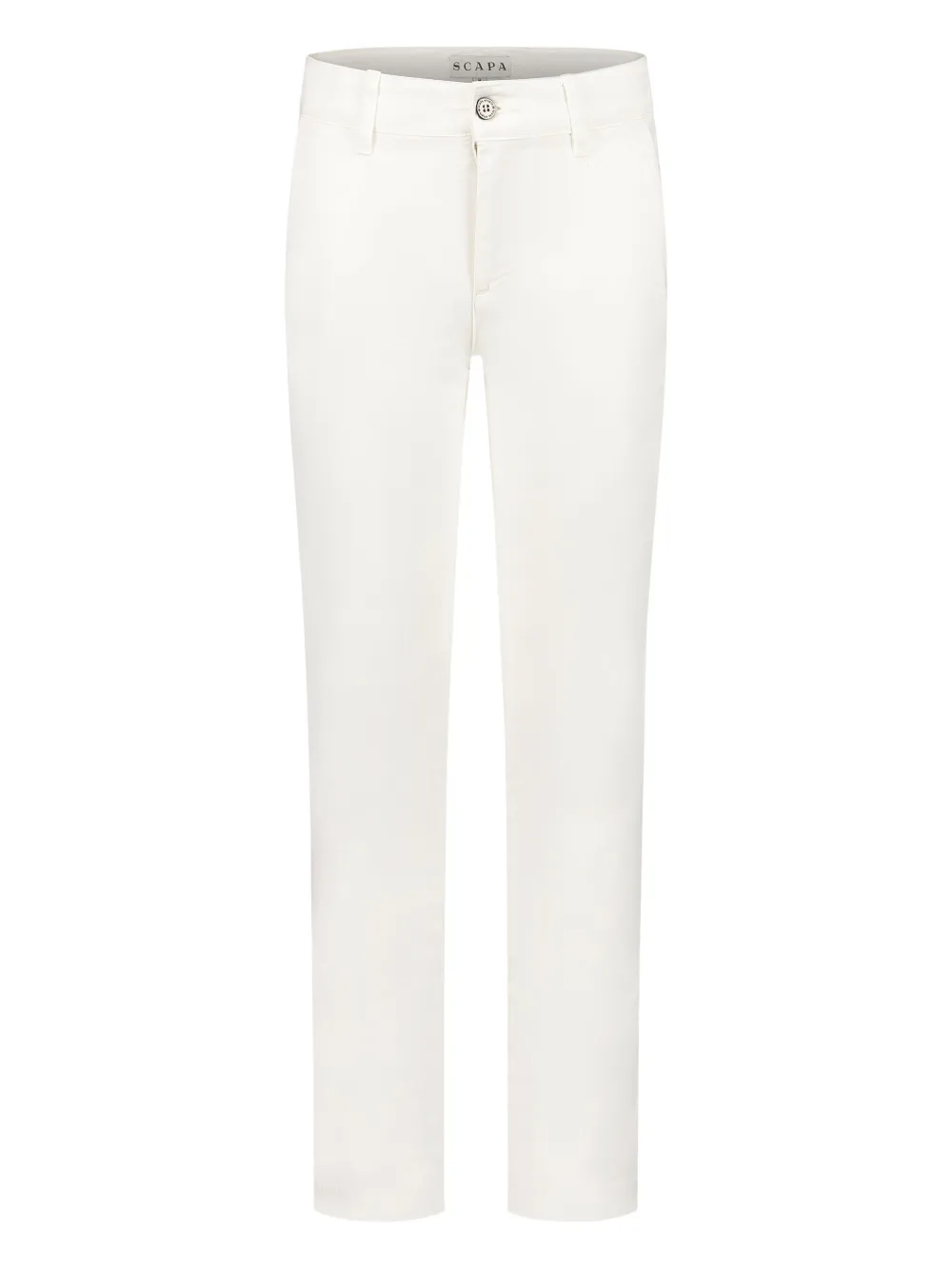 Scapa slim-fit trousers | White | Image 1