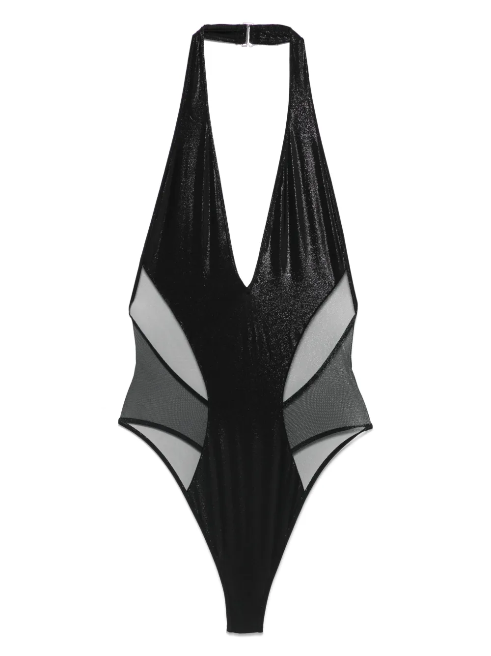 Maison Close Minuit バックレス ワンピース水着 - ブラック Maison Close Minuit バックレス ワンピース水着 - ブラック