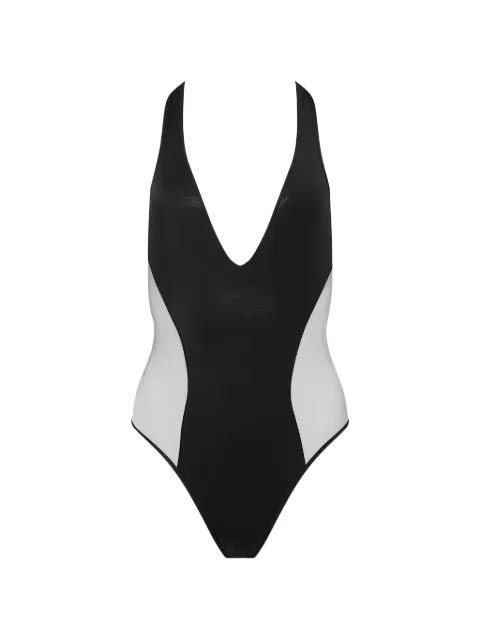 Maison Close Minuit backless swimsuit