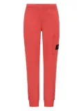 Stone Island Junior Compass-patch track pants - Orange