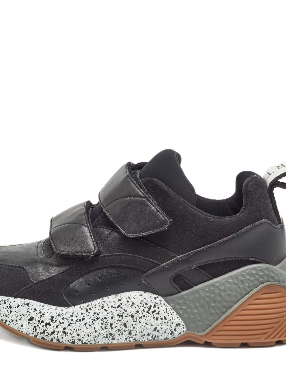 Stella McCartney Pre-Owned leather sneakers - Zwart