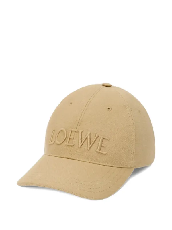 LOEWE ロゴ キャップ | ニュートラル | FARFETCH JP