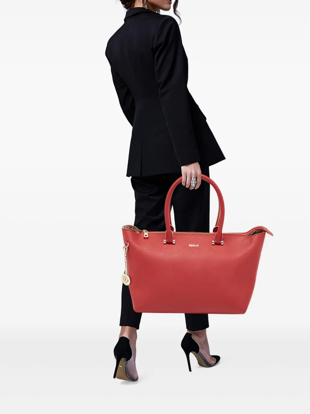 DKNY Vintage Pre-Owned leather tote bag | Pre-Owned | Image 2