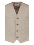 Scapa button-down waistcoat - Neutrals