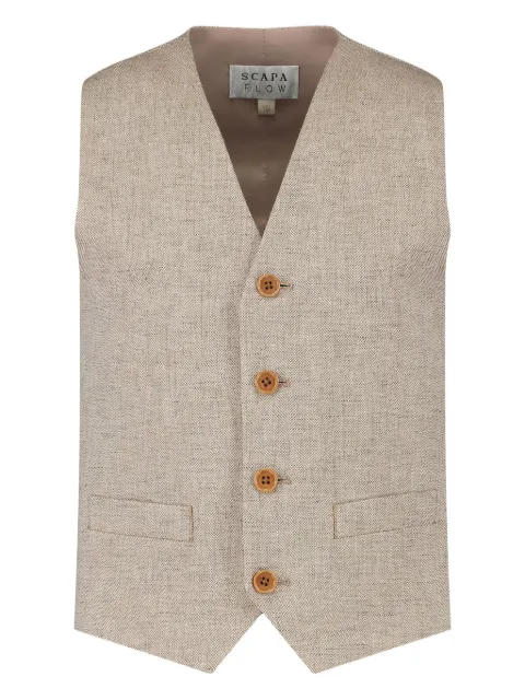 Scapa button-down waistcoat