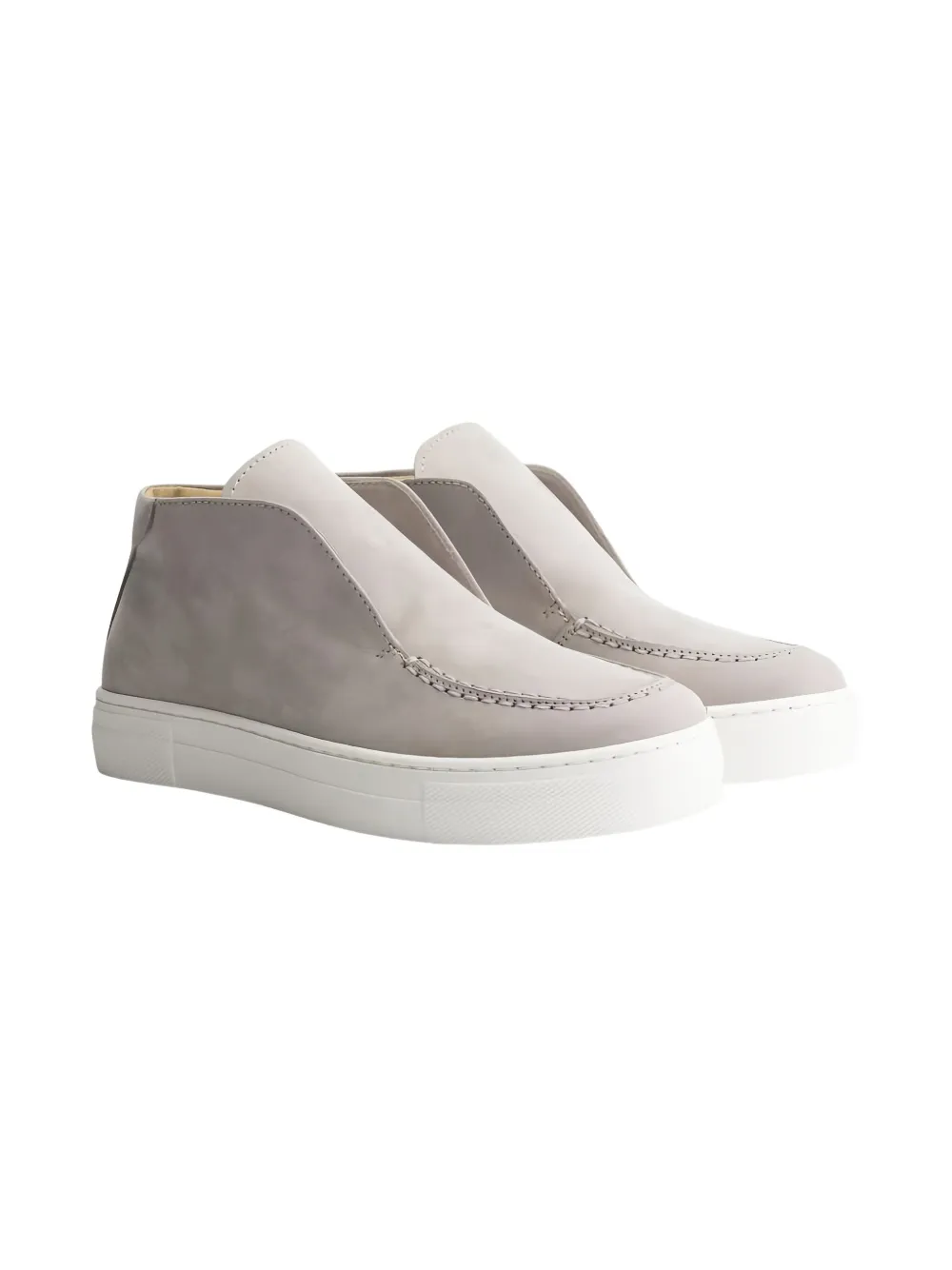 Andrea Montelpare leather sneakers Grey