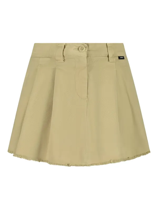 Aspesi Kids Saia Com Pregas Amarelo FARFETCH BR