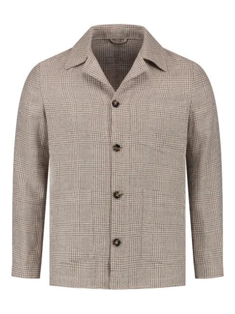 Luigi Borrelli houndstooth blazer