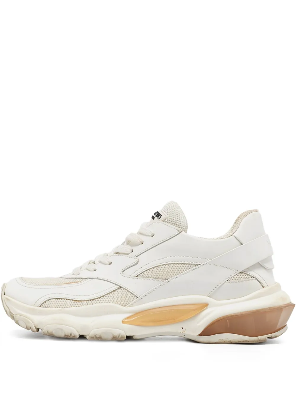 Pre-owned Valentino Garavani Leather Lace-up Sneakers