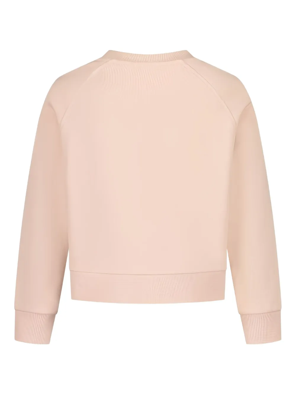 Moncler Enfant Sweater met logoprint Roze
