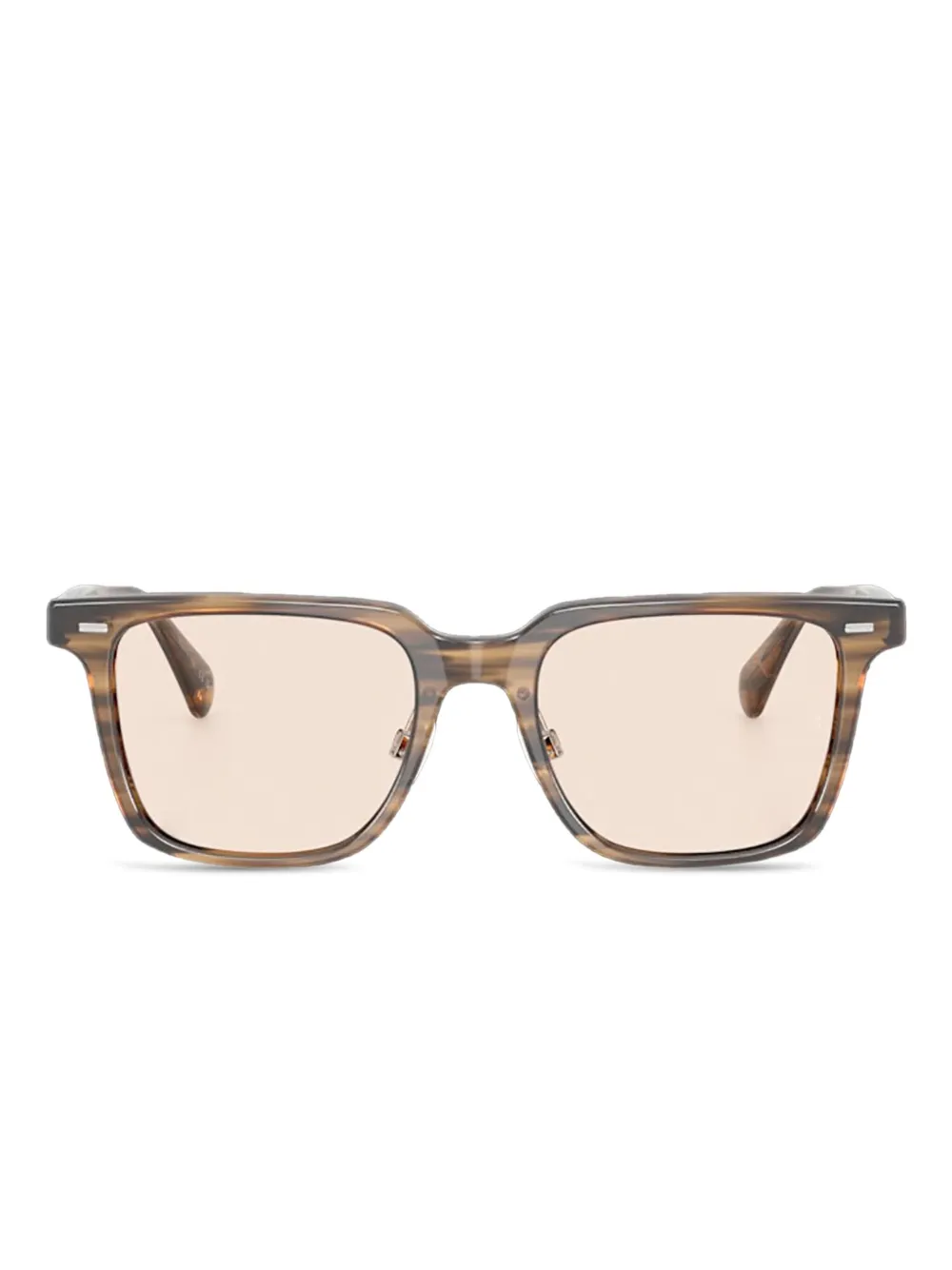 Oliver Peoples Occhiali da sole squadrati - Verde