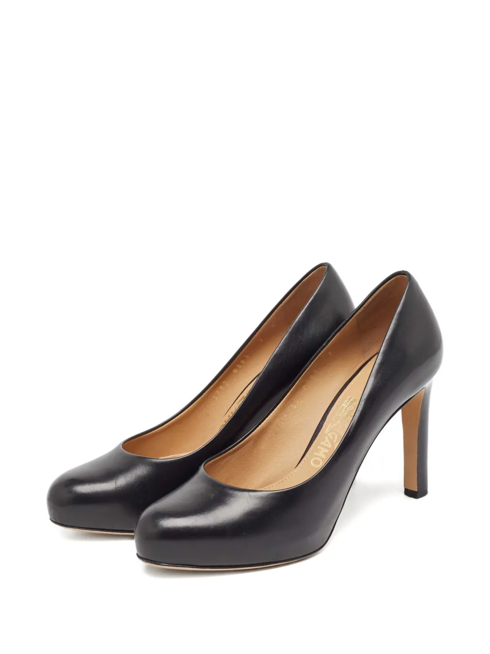 Ferragamo Pre-Owned Leren pumps - Zwart