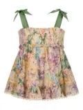 ZIMMERMANN Kids floral-print top - Neutrals