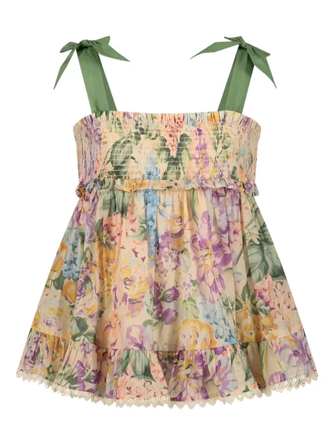 ZIMMERMANN Kids Top a fiori