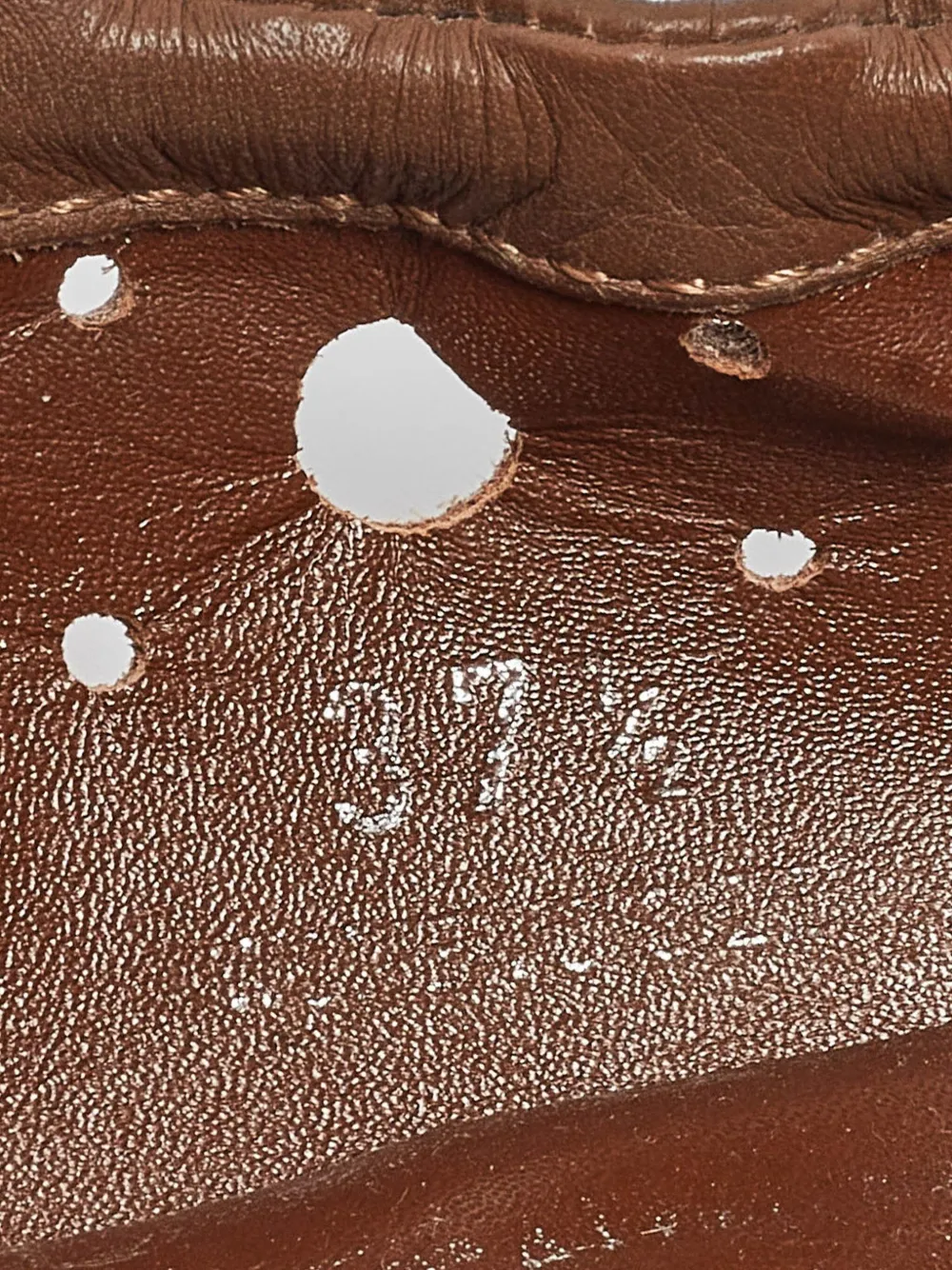 Pre-owned Tod's Vintage  Leather Ballet Flats In Brown
