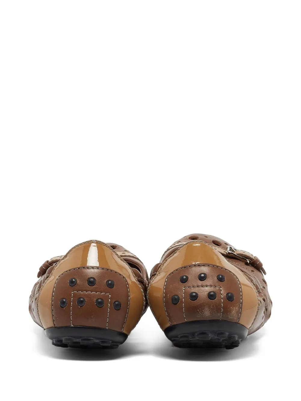 Tod's Vintage Pre-owned leather ballet flats | Image 2