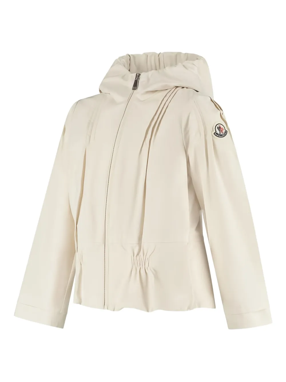Moncler Enfant logo-patch jacket | Girls Padded Jackets | Image 2