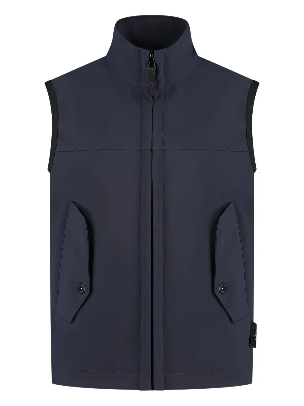 Stone Island Junior Bodywarmer met Compass-logopatch Blauw