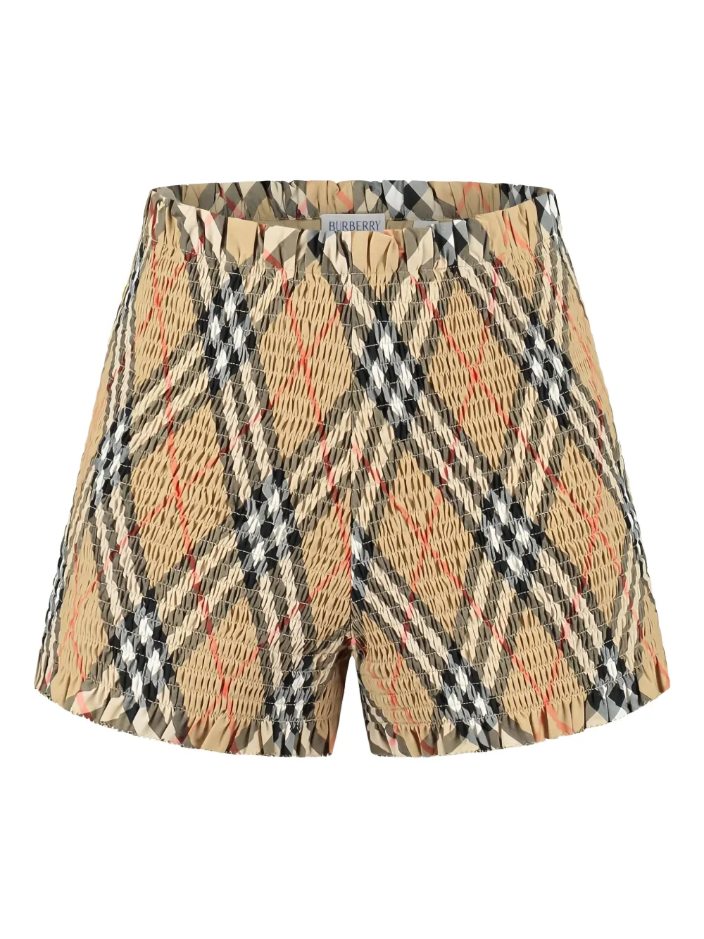 Burberry Kids cotton shorts Beige