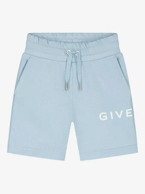 Givenchy Kids shorts deportivos con logo estampado