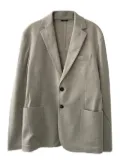 Loro Piana patch-pocket two-button jacket - Neutrals
