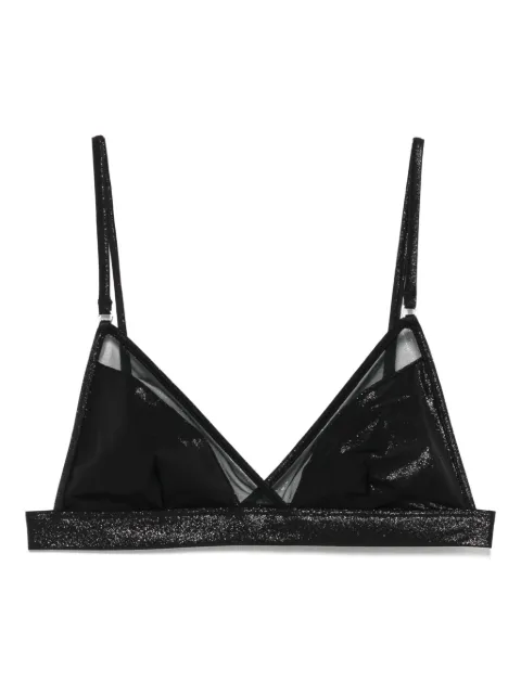 Maison Close Minuit triangle bikini top 