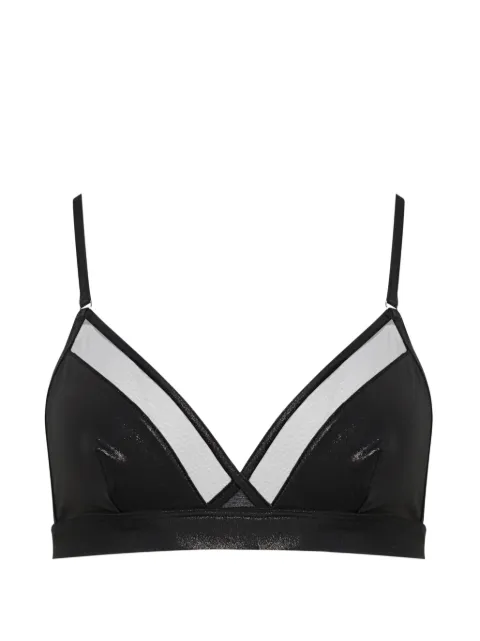 Maison Close Minuit triangle bikini top 
