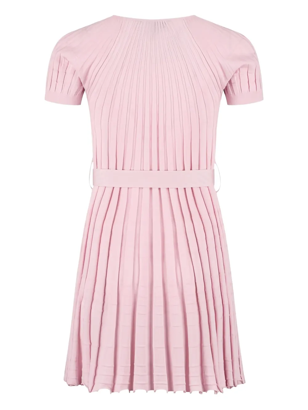 Emporio Armani Kids Jurk met ceintuur Roze