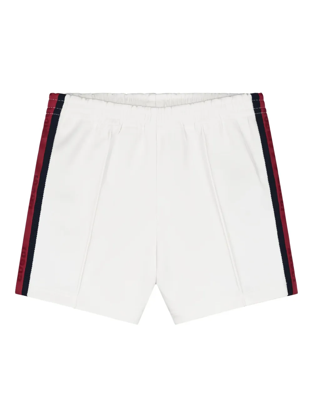 Gucci Kids Trainingsshorts met webdetail Wit