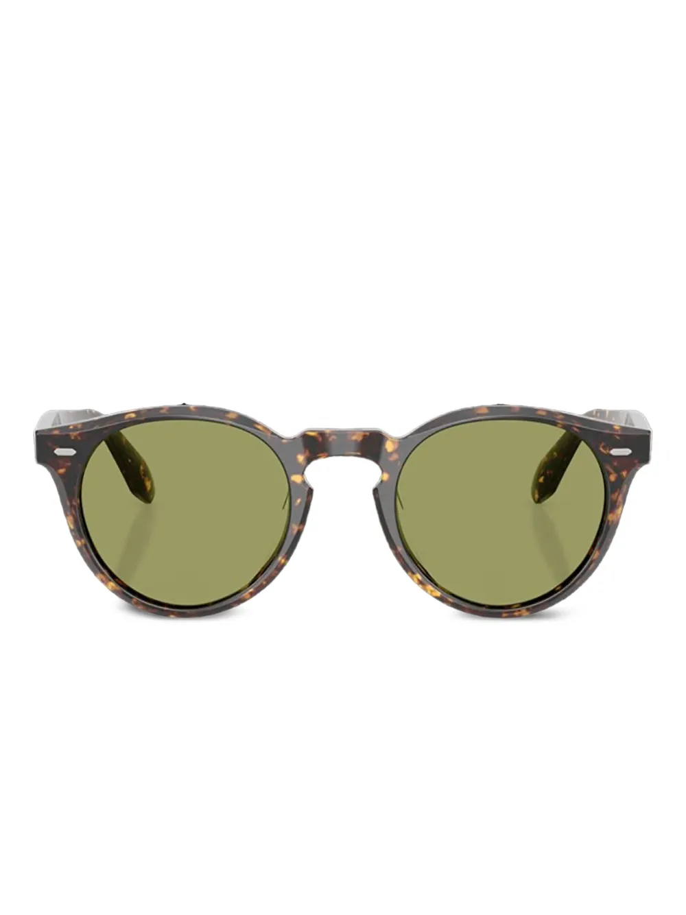 Oliver Peoples N.07 Sun tortoiseshell sunglasses Bruin