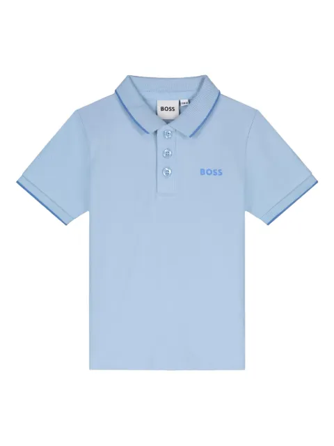 BOSS Kidswear قميص بولو قطن