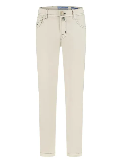 Jacob Cohën logo-patch trousers