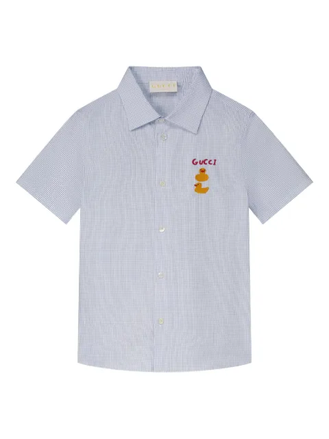 Gucci Kids poplin shirt