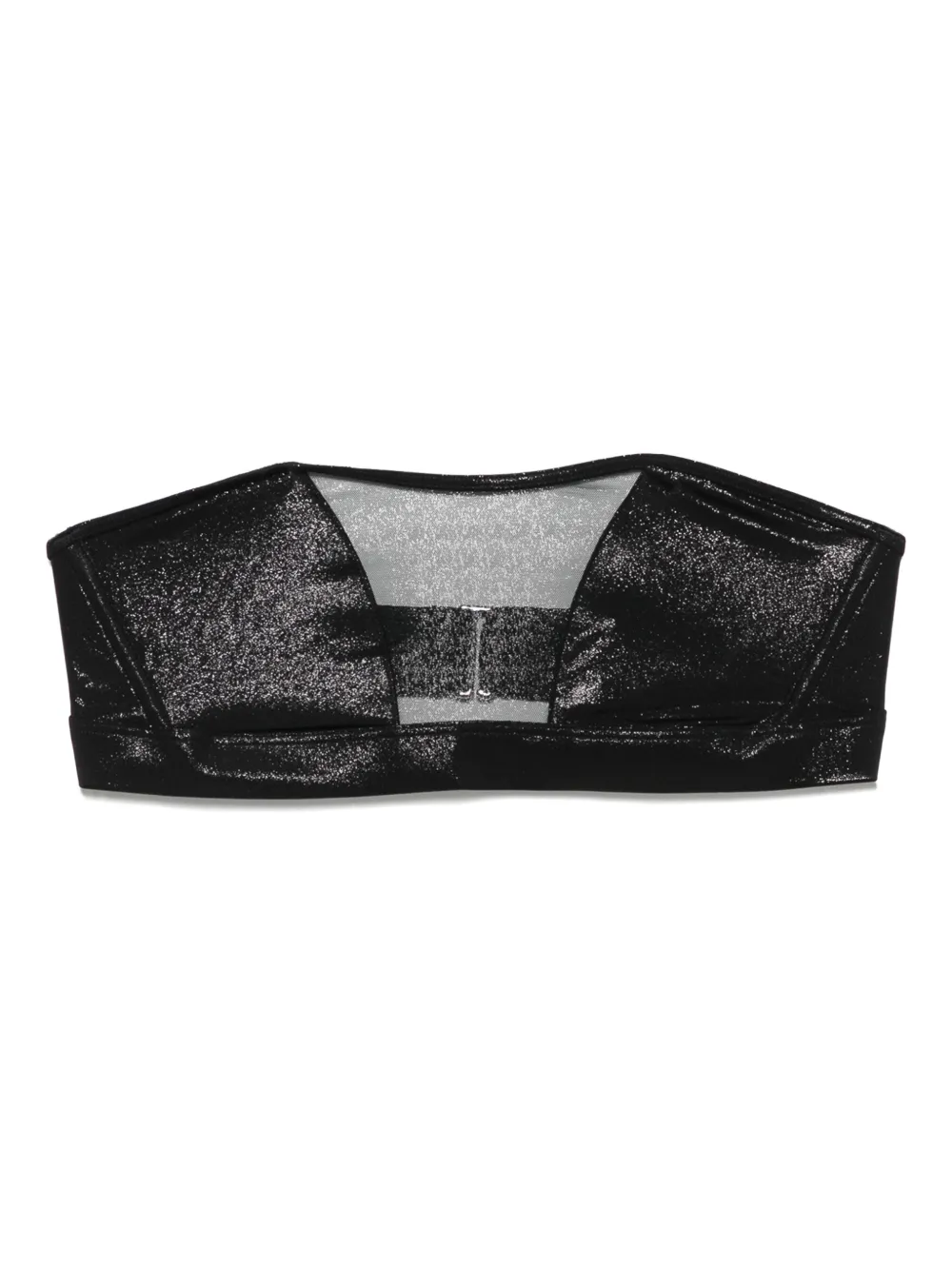 Maison Close Minuit bandeau bikinitop Zwart