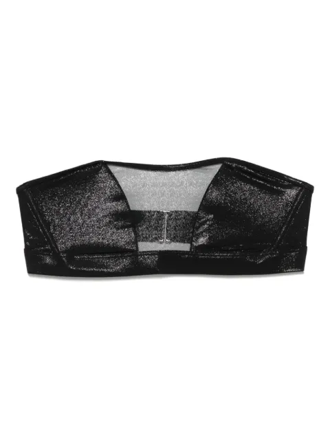 Maison Close Minuit bandeau bikini top 