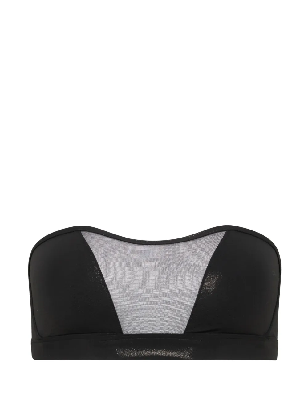 Maison Close Minuit bikini top - Nero